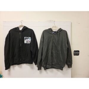 MTV Premier International Mens Hoodies Lot Size L Full Zip Sweatshirt